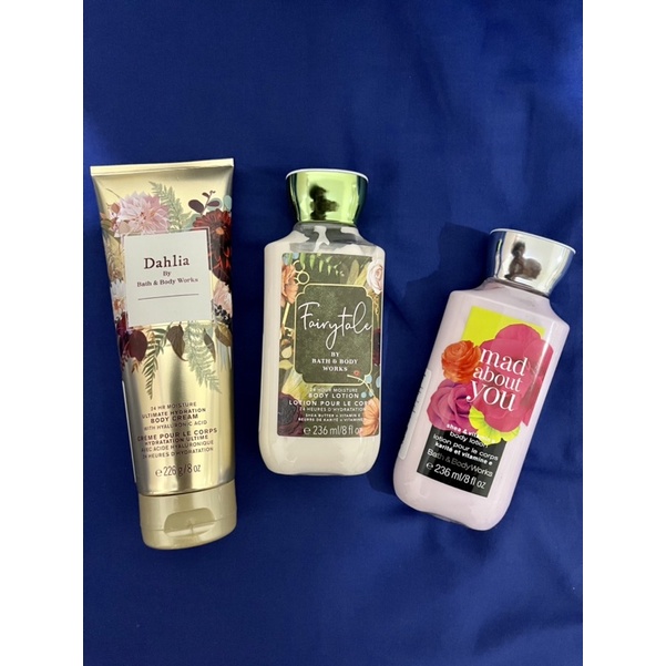 Bath & Body Works Body Lotion/ Body Cream (BBW) FREE Low pH cleanser Somethinc