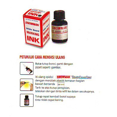 

Ink Whiteboard Marker refill tinta spidol bisa dihapus untuk papan tulis putih