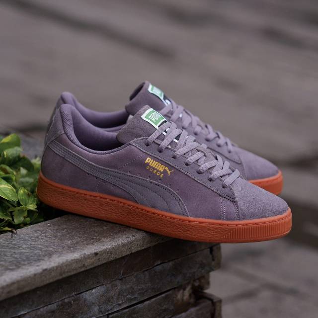 Puma Suede Grey Sole Gum (Free Ongkir)
