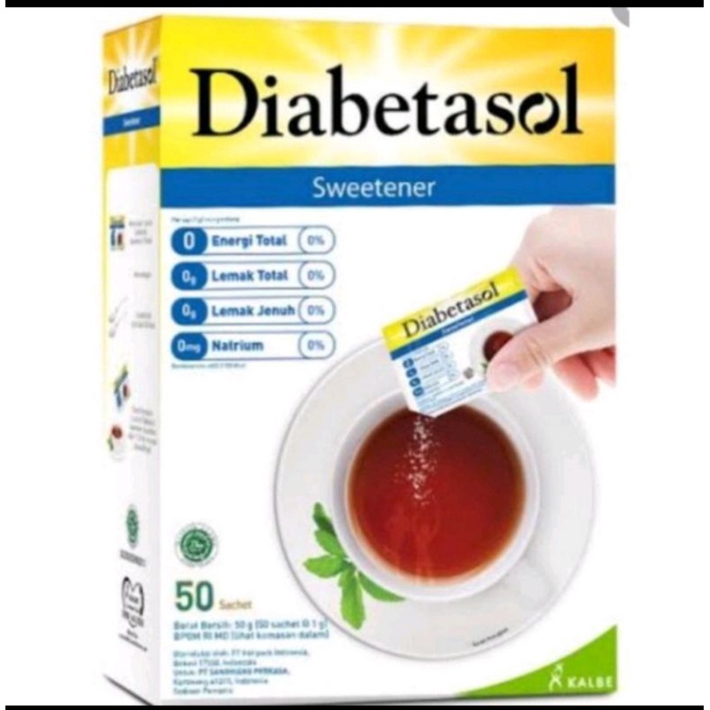 

diabetasol isi 100 sachet (untuk kencing manis) murah