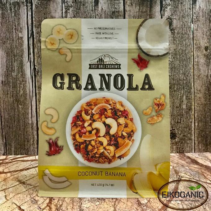 

Hot Produk East Bali Cashews - Granola Coconut Banana 400 gr