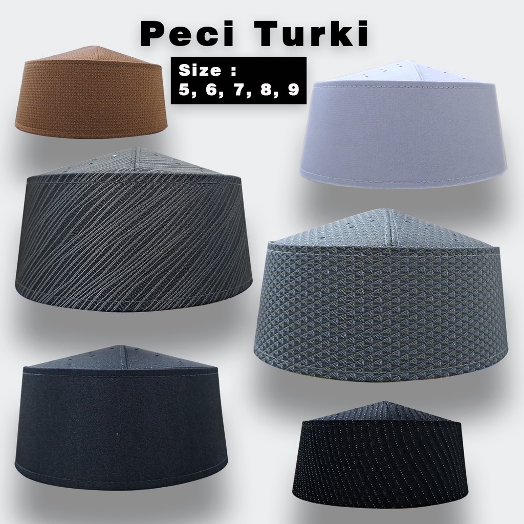 Peci Turki Original Peci Sufi Kopiah Turki Aneka Warna Peci Habib Peci Oman Songkok Kopiah Peci Haji