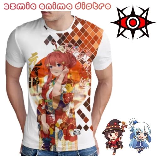 kaos Printing Anime Itsuki Nakano