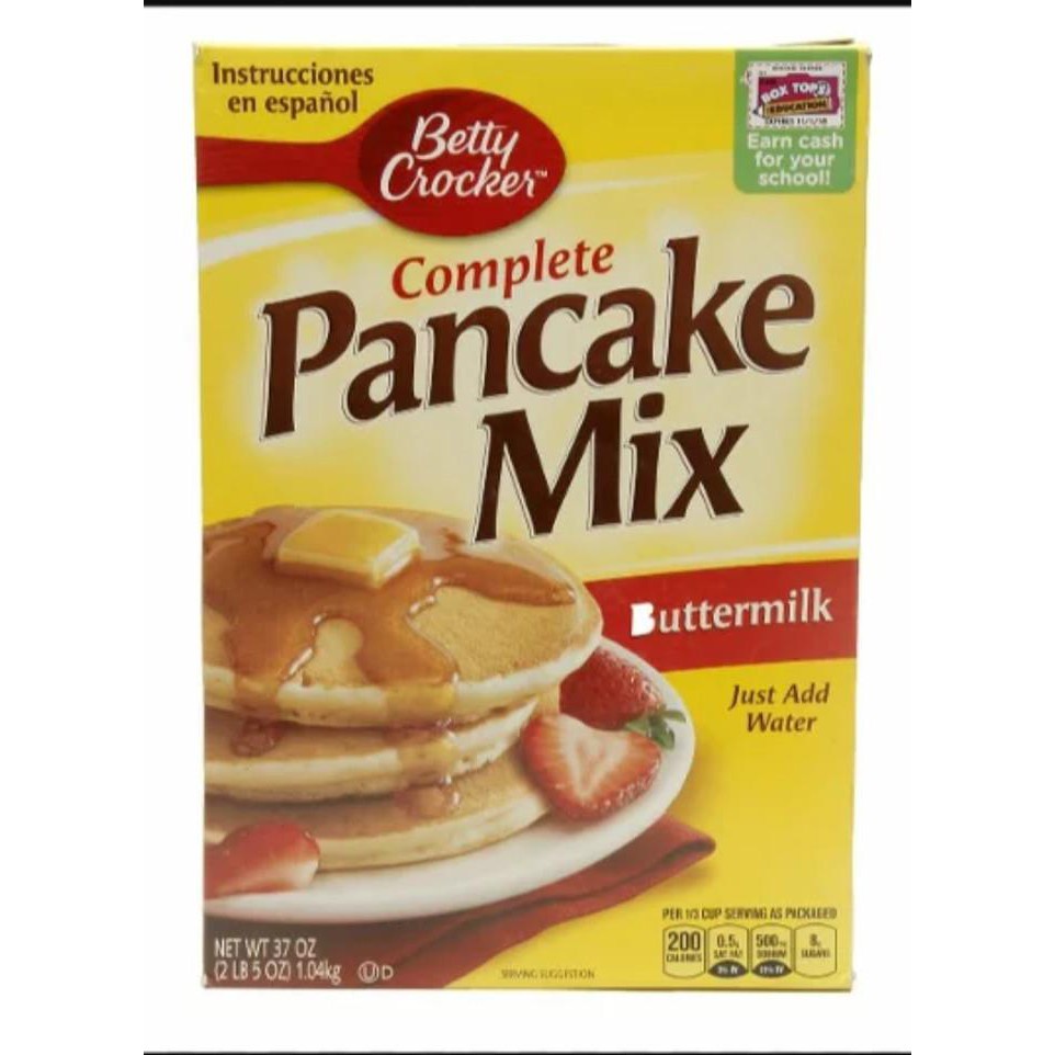 

New Ready Stock !!! Mepa | Betty Crocker Pancake Mix Buttermilk 1Kg