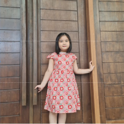 (3-8 Tahun) QZ006 Dress Anak Perempuan/PRINTED DRESS/100% KATUN PREMIUM QUALITY（3）