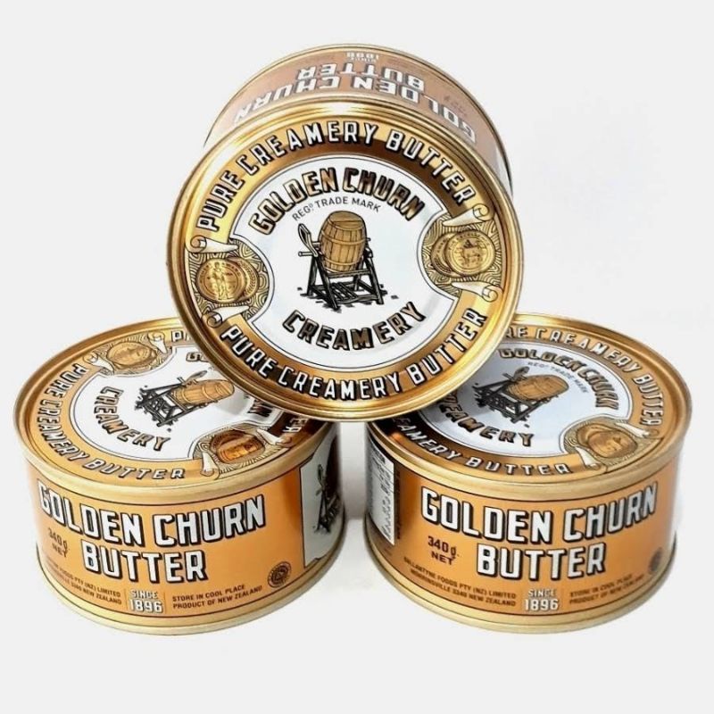 Mentega Golden Churn Creamery Butter 340g