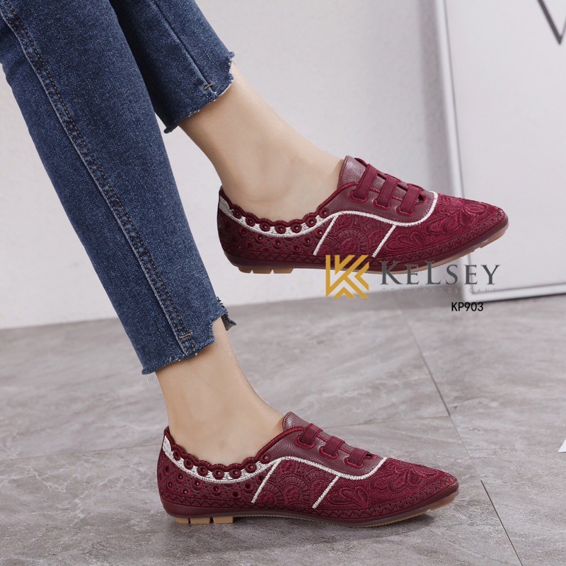 Kelsey Sepatu Slip On KP903