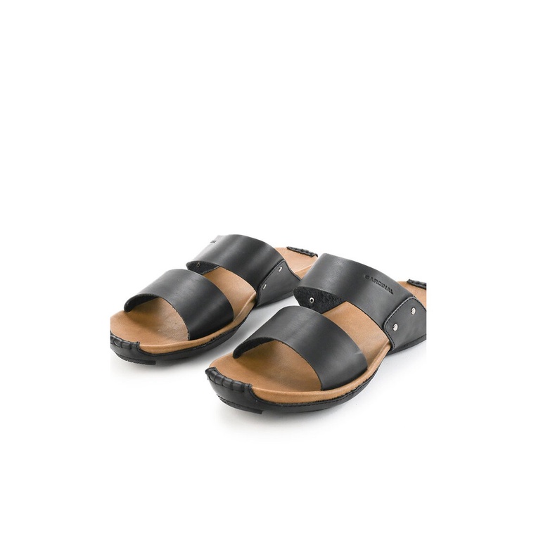 SANDAL SLIDE PRIA CARDINAL ORIGINAL CASUAL TERBARU HITAM CA29