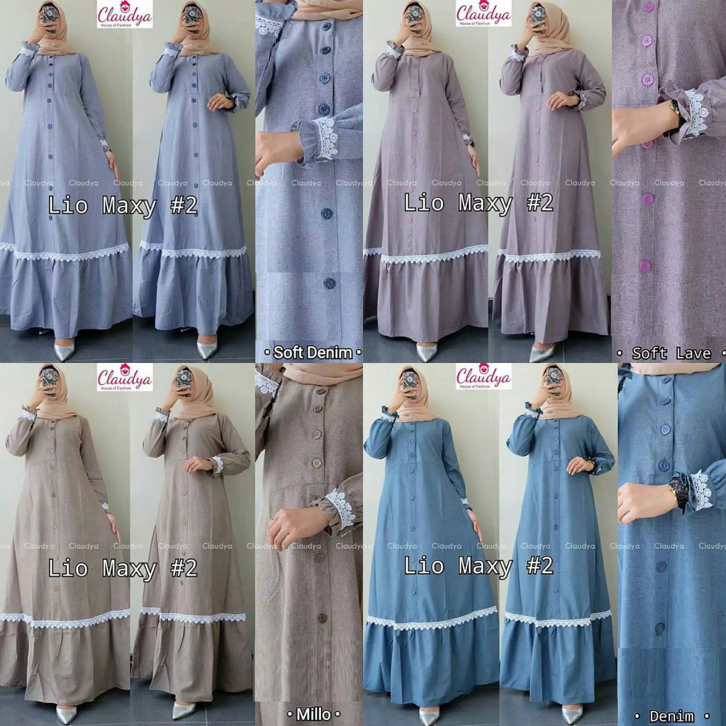 LIO MAXY - FLOTTILICIOUS / DRES MURAH / GAMIS MURAH / DRES MUSLIM / GROSIR BAJU ONLINE