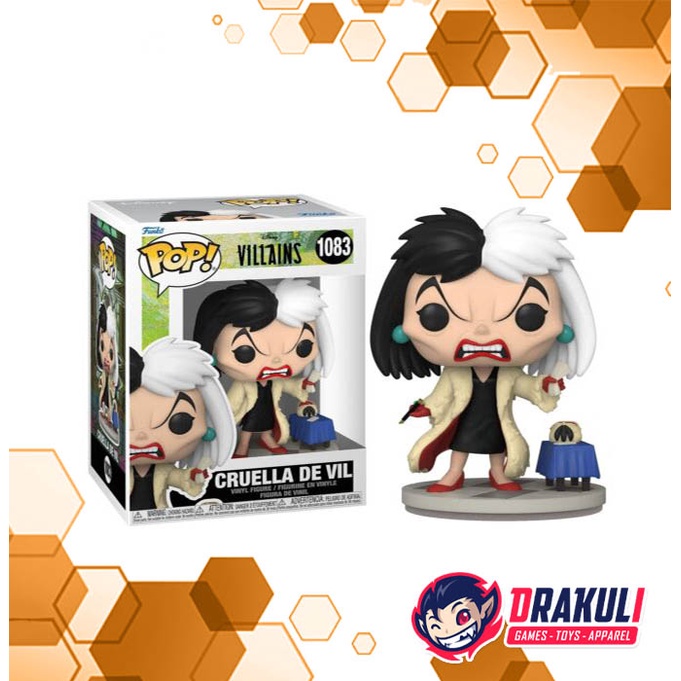 Toys Funko Pop! Villains – Cruella De Vil
