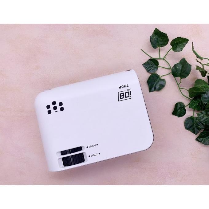 IDBTECH W34 Tv Tuner 720P MINI projector FHD 1280x720P 3000 Lumens 3D Termurah