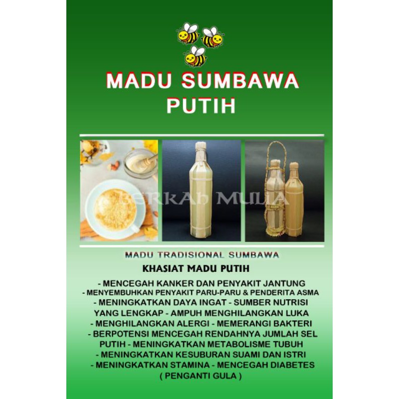 

Madu Sumbawa Putih Aseli
