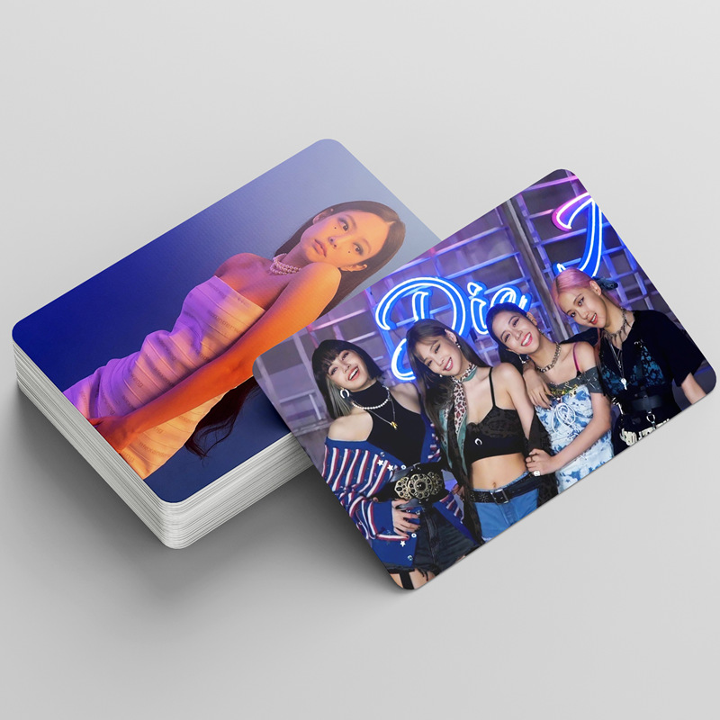 54pcs Kartu Lomo Foto KPOP BLACKPINK