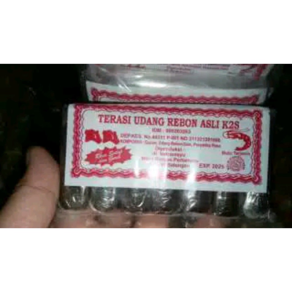 

Terasi Udang cap sapi isi 7pcs