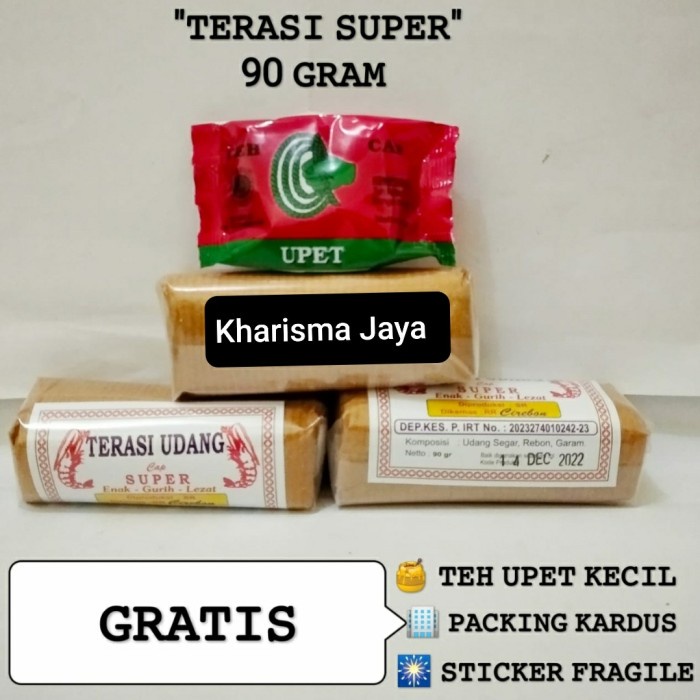 

PROMO Terasi Udang Khas Cirebon 90 gram Oleh Oleh Khas Cirebon