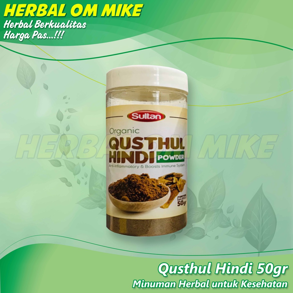 

Qusthul Hindi Powder Organic Sultan 50gr