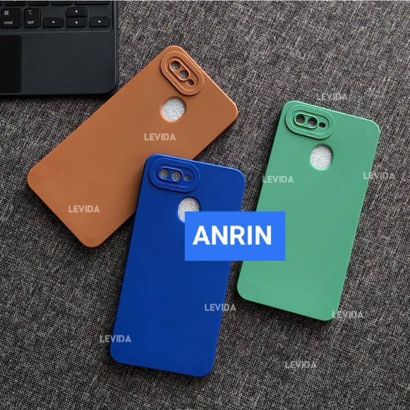 OPPO A12 A11K A5S A7 F9 A3S CASE PRO KAMERA  MACARON CASING SOFTCASE SILIKON