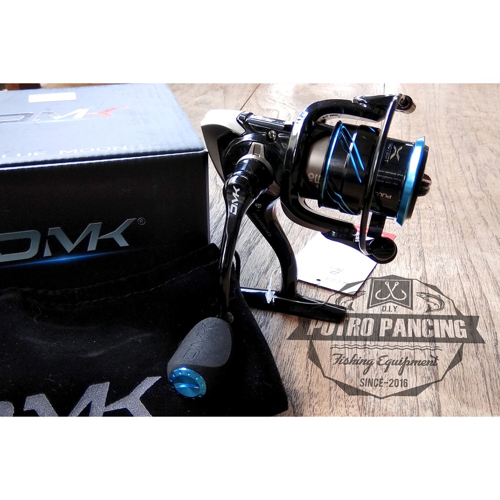 Reel DMK BLUE MOON 1000 Ultralight UL Spinning Power Handle