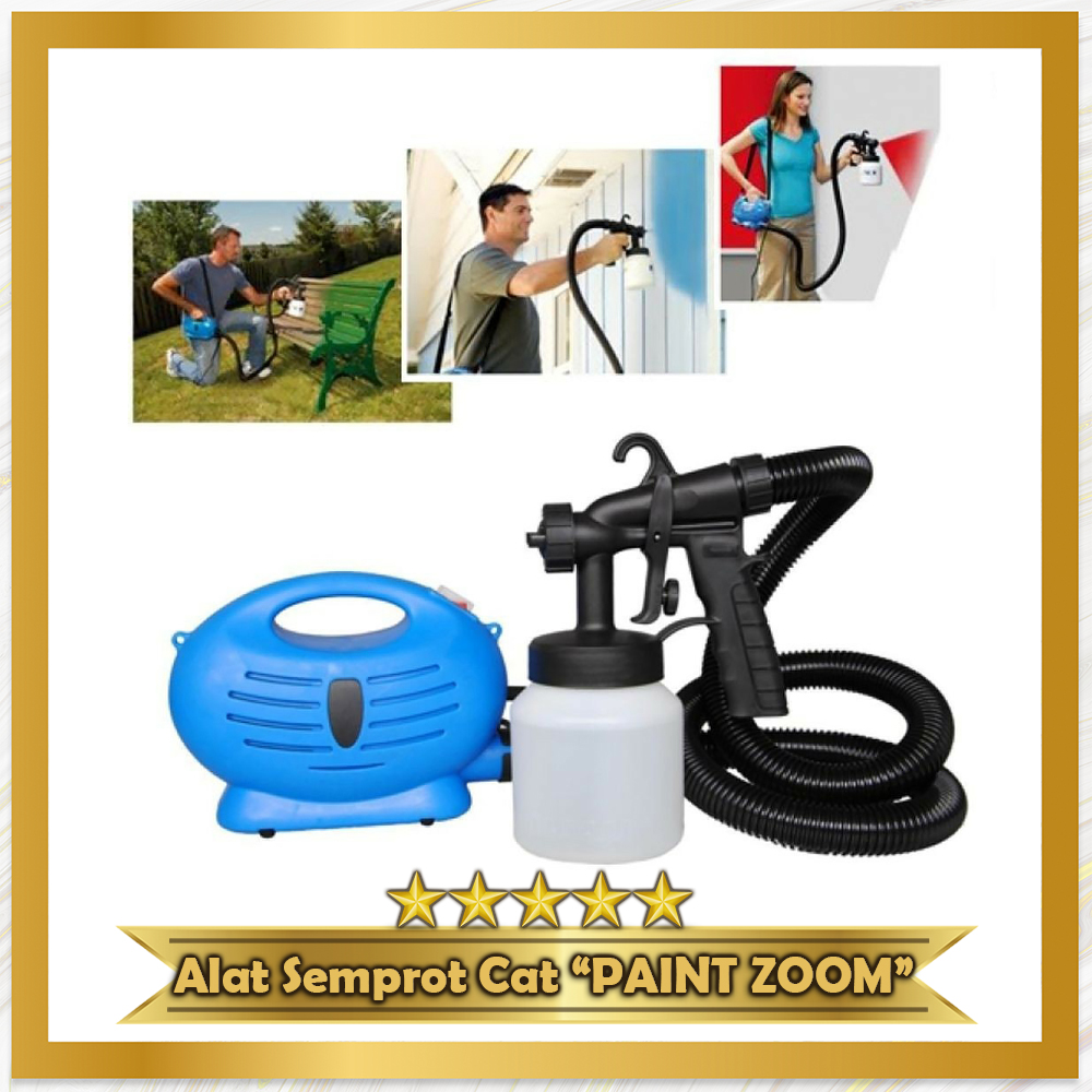 CP // Spray Gun Elektrik / Paint Zoom Paint Spray / Kompresor Cat