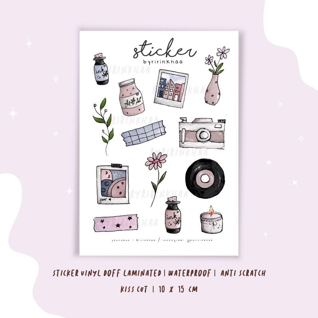 

Byririnkhaa Pretty Things Sticker (Watercolor)