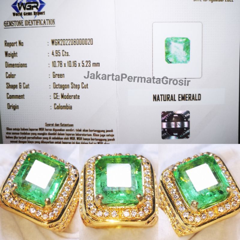 Natural zamrud emerald beryl Columbia