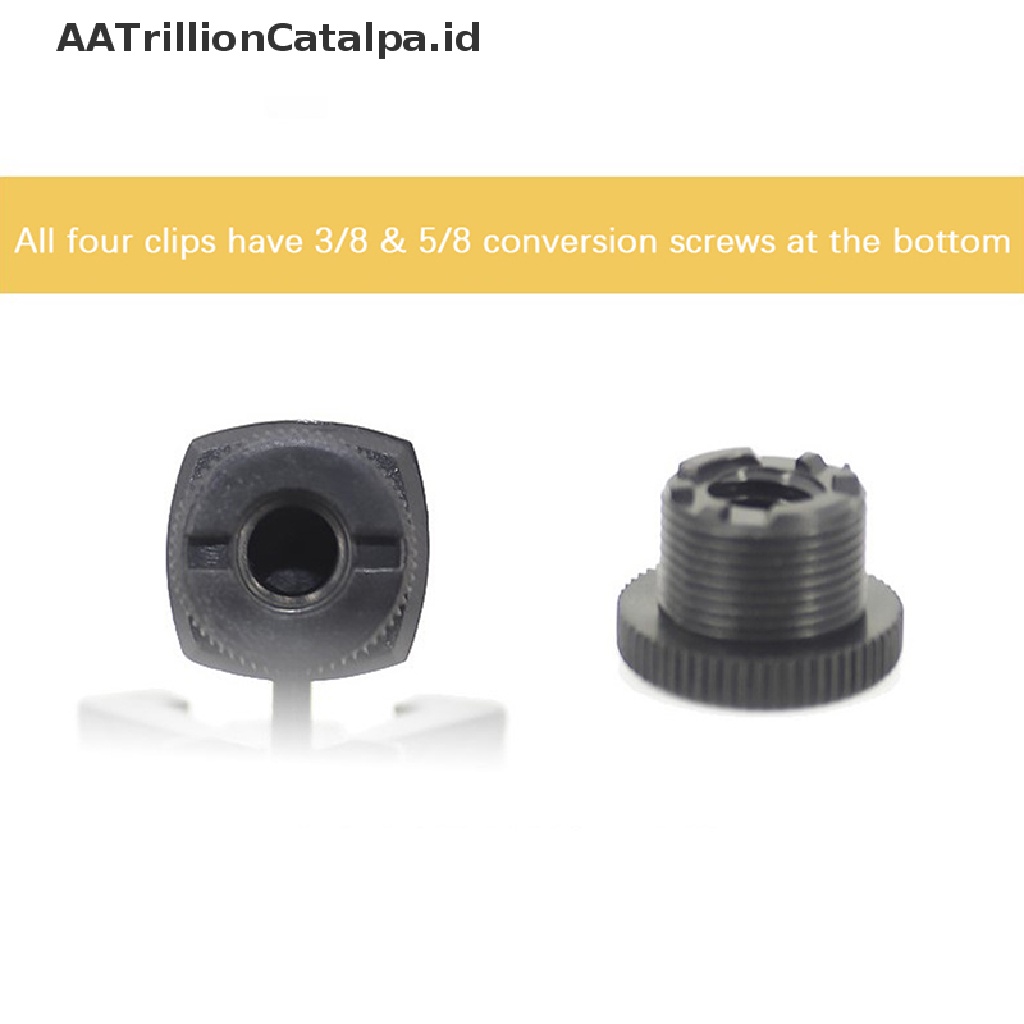 Aatrillioncatalpa Stand Holder Mikrofon Universal Multifungsi Bisa Diputardisetel