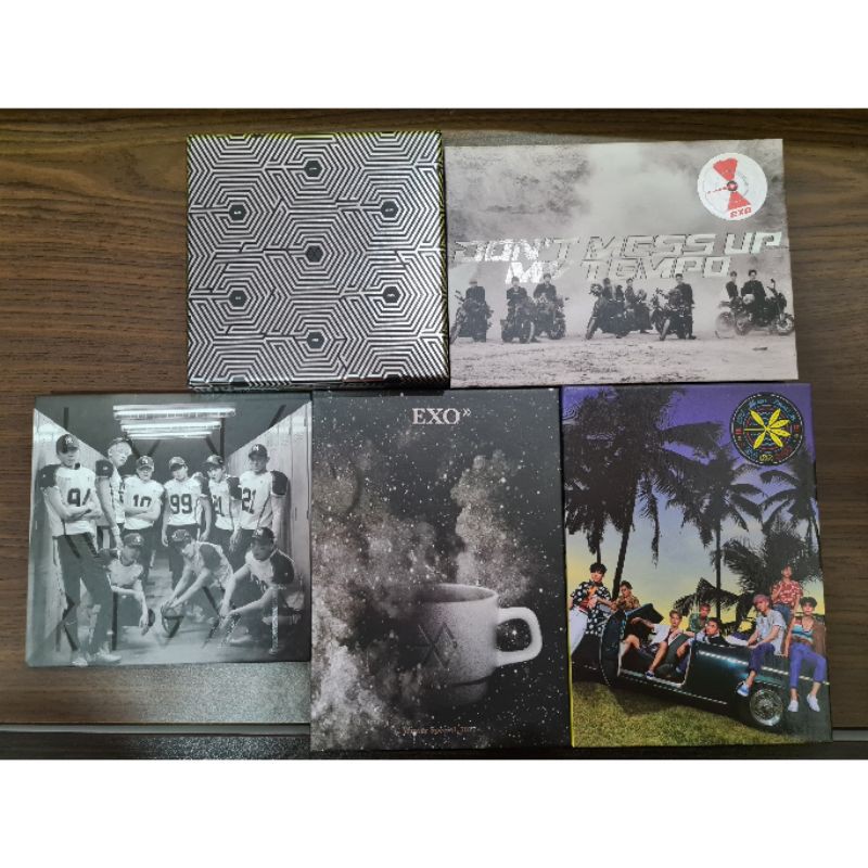 EXO Overdose Kai Love Me Right D.O Kokobop Suho Universe Xiumin DMUMT Suho Set