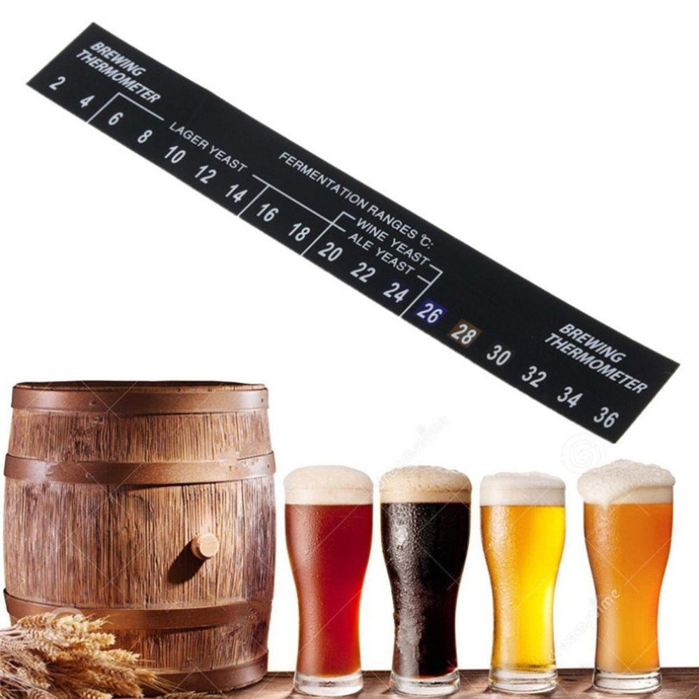 Populer 2C Sampai 36C Brew Thermometer Sticker Bar Alat Fermentasi Bir Wine Spirits