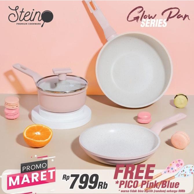 Stein Cookware Glow Pan Glowpan Peralatan Masak Panci Murah Lc