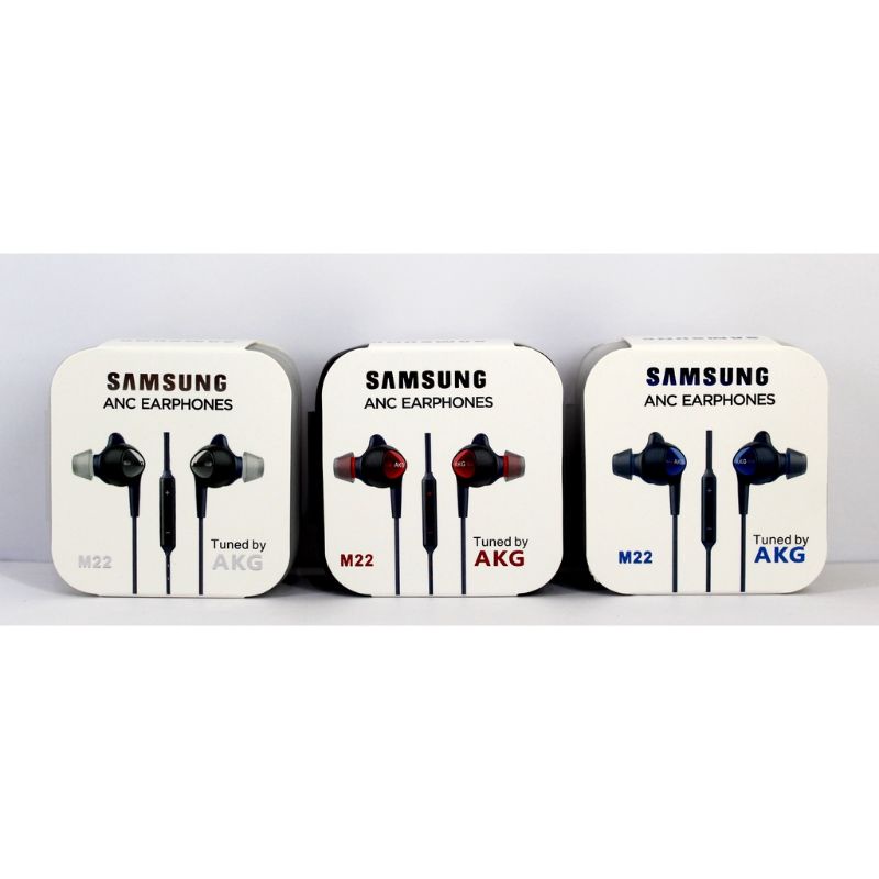 AKG HEADSET SAMSUNG EXTRA BASS + VOLUME EARPHONE SAMSUNG A22 A32 A52 M22 A02 A02S A11 A12