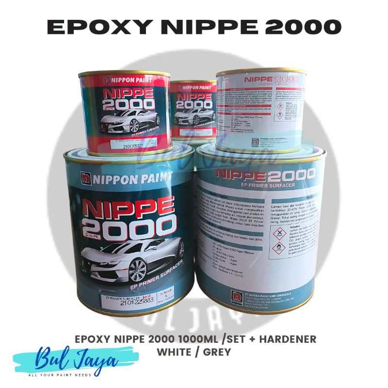 EPOXY NIPPE 1 LITER SET + HARDENER