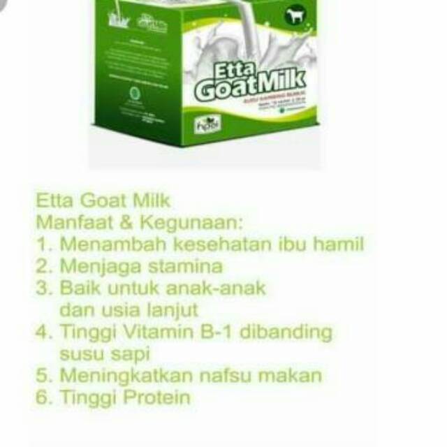 

ETTA GOAT MILK