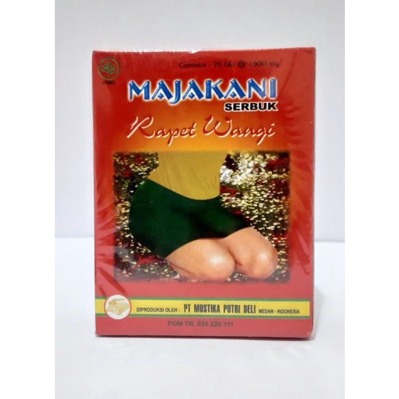 Majakani Rapet Wangi Serbuk dan Pil Original - Mustika Putri Deli - Jamu Herbal Majakani Rapet Wangi