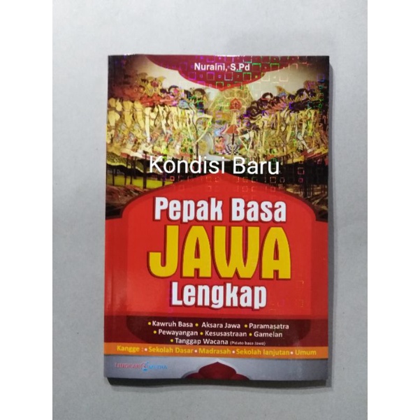 Buku Pepak Basa Jawa Aksara Jawa Tanggap Wacana Gamelan Wayang Tembang Macapat