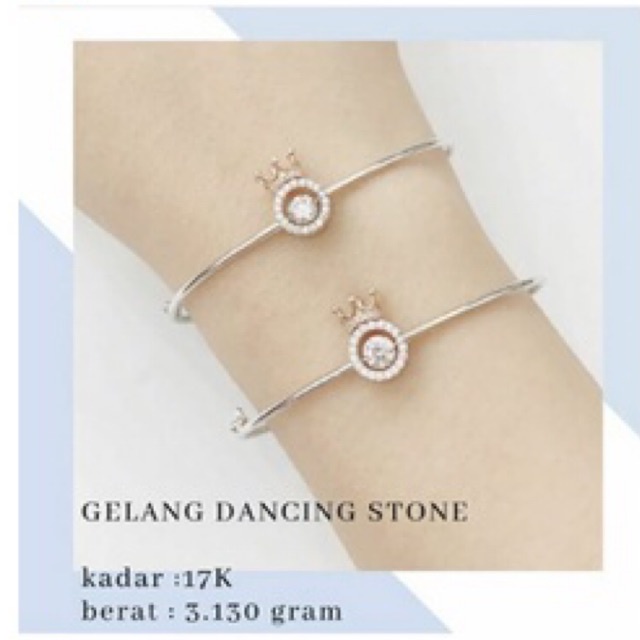 Gelang Emas Dancing Stone 3.130 Gr