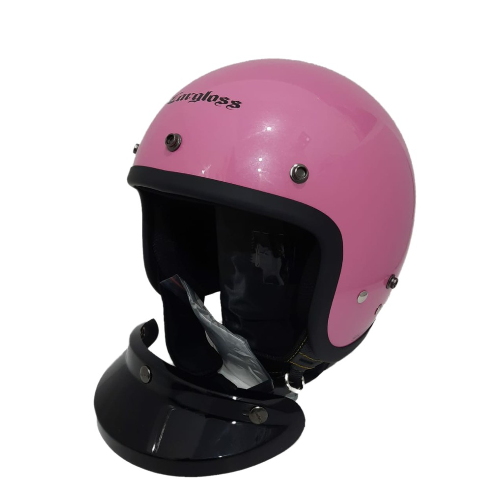 Helm Cargloss Retro Pink Gloss