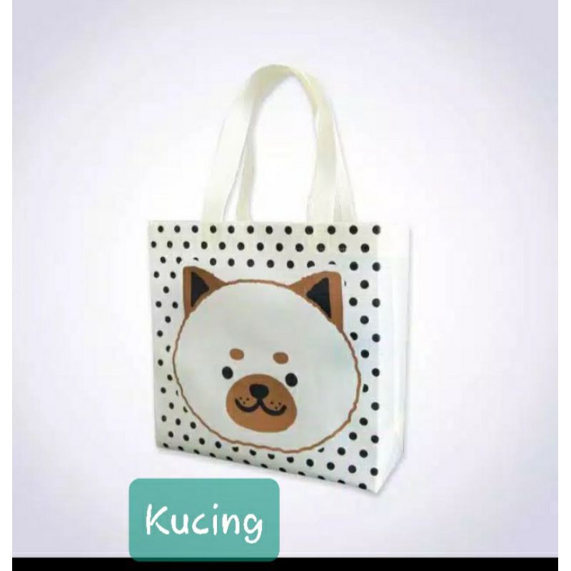 GOODIEBAG ULANG TAHUN SIZE 25X25X9 CM-Kucing