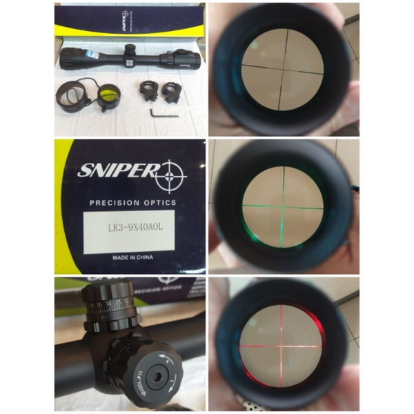 Sniper 3-9x40 AOL Telescope Teleskop Sniper 3-9x40 AOL