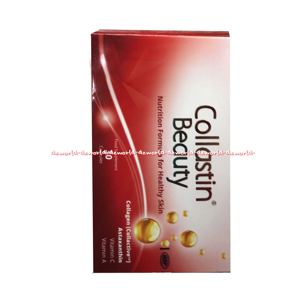 Collastin Beauty Nutrition Formula For Health Skin Collagen 30Kapsul