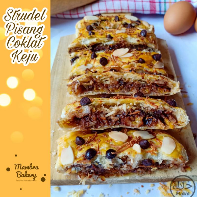 

Strudel Pisang Coklat Keju