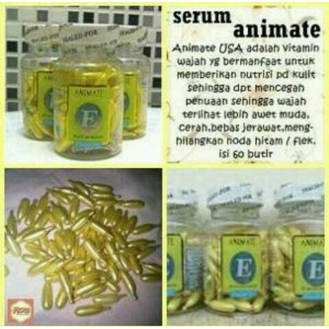obat pemutih wajah/muka _ serum vitamin wajah softgel