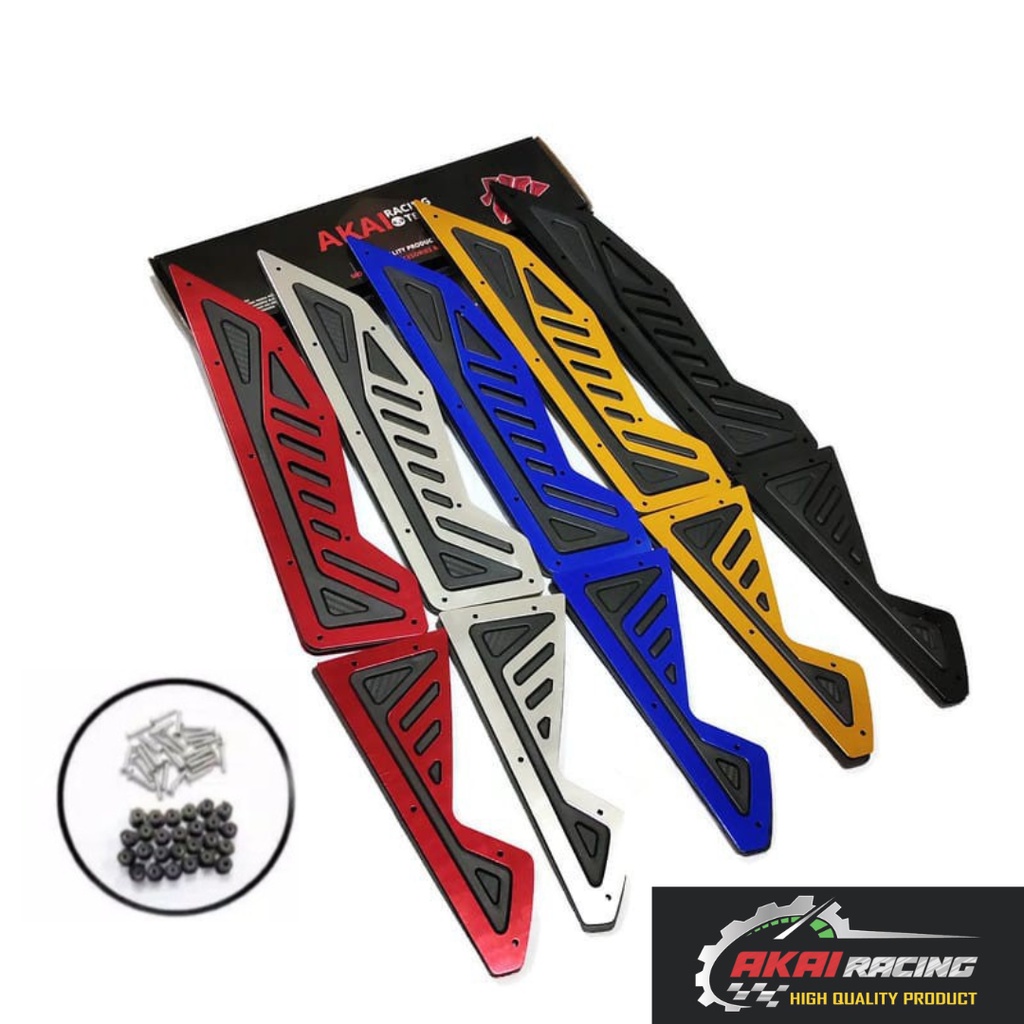 Bordes Nmax Karpet Nmax Old Pijakan Kaki Nmax 2015-2019 Merk Akai Racing Original