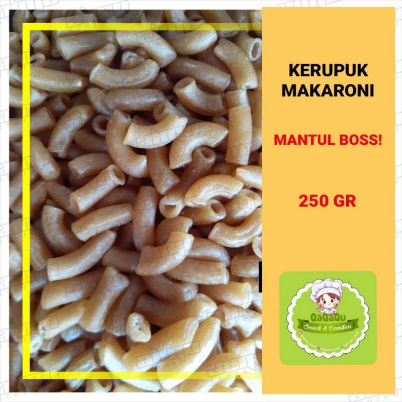 

KERUPUK MAKRONI MACARONI KERUPUK BAWANG GURIH (MENTAH)
