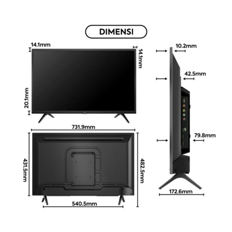 Harga Tv Tcl 32 Inch Digital Tech Base