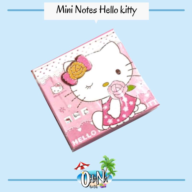 

OHANABETH - MEMO KECIL HELLO KITTY HARDCOVER PINK