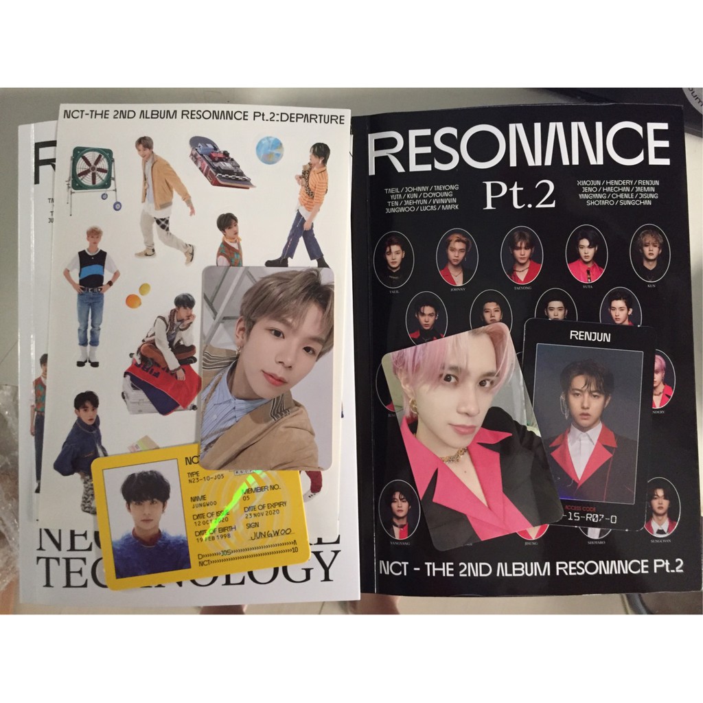 NCT2020 RESONANCE PT.2 ARRIVAL ALBUM HENDERY ARRIVAL PC