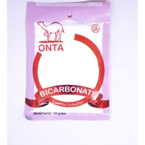 

BIKARBONATE / BICARBONATE 1 pack isi 10@ 50gram Cap Onta HARGA GROSIR