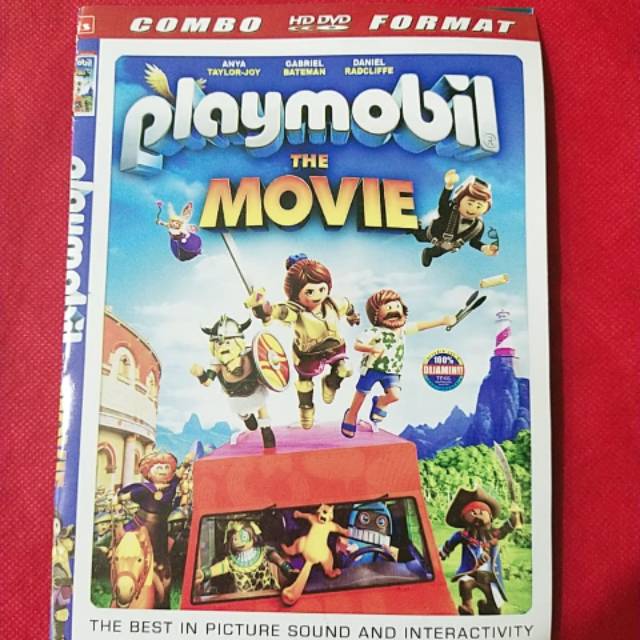 Kaset DVD film  Kartun  Terlaris Film  Play Mobil  The movie  