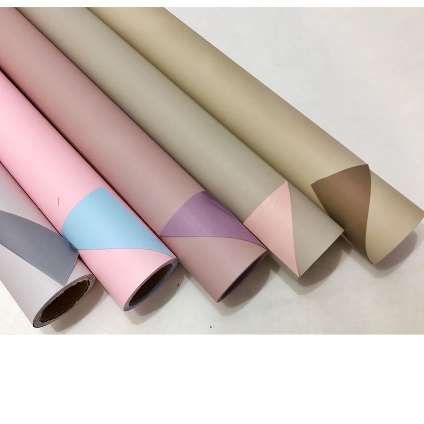 

☇ Kertas Bunga (20 lembar) bi color cellophane /wrapping paper/kertas kado/kertas bunga buket ℗
