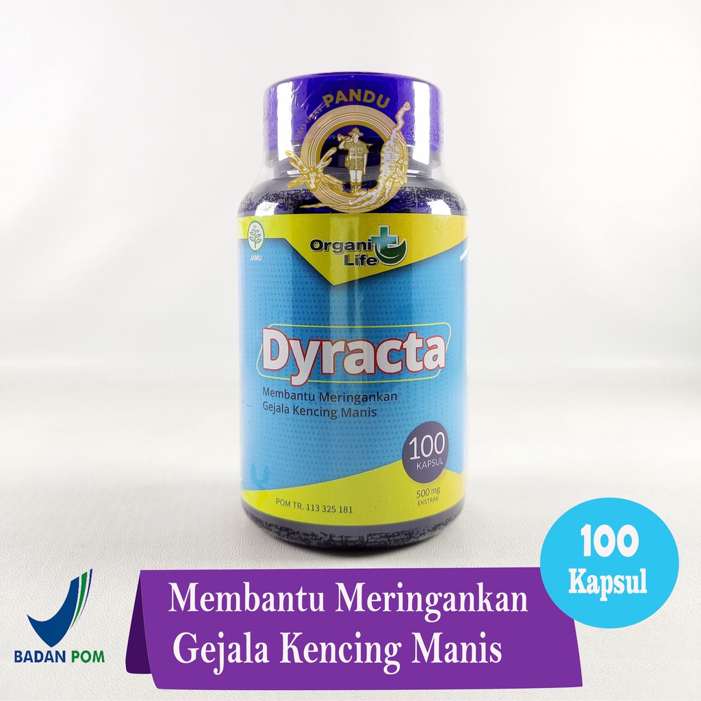 DYRACTA (100 KAPSUL) / KENCING MANIS / DIABETES